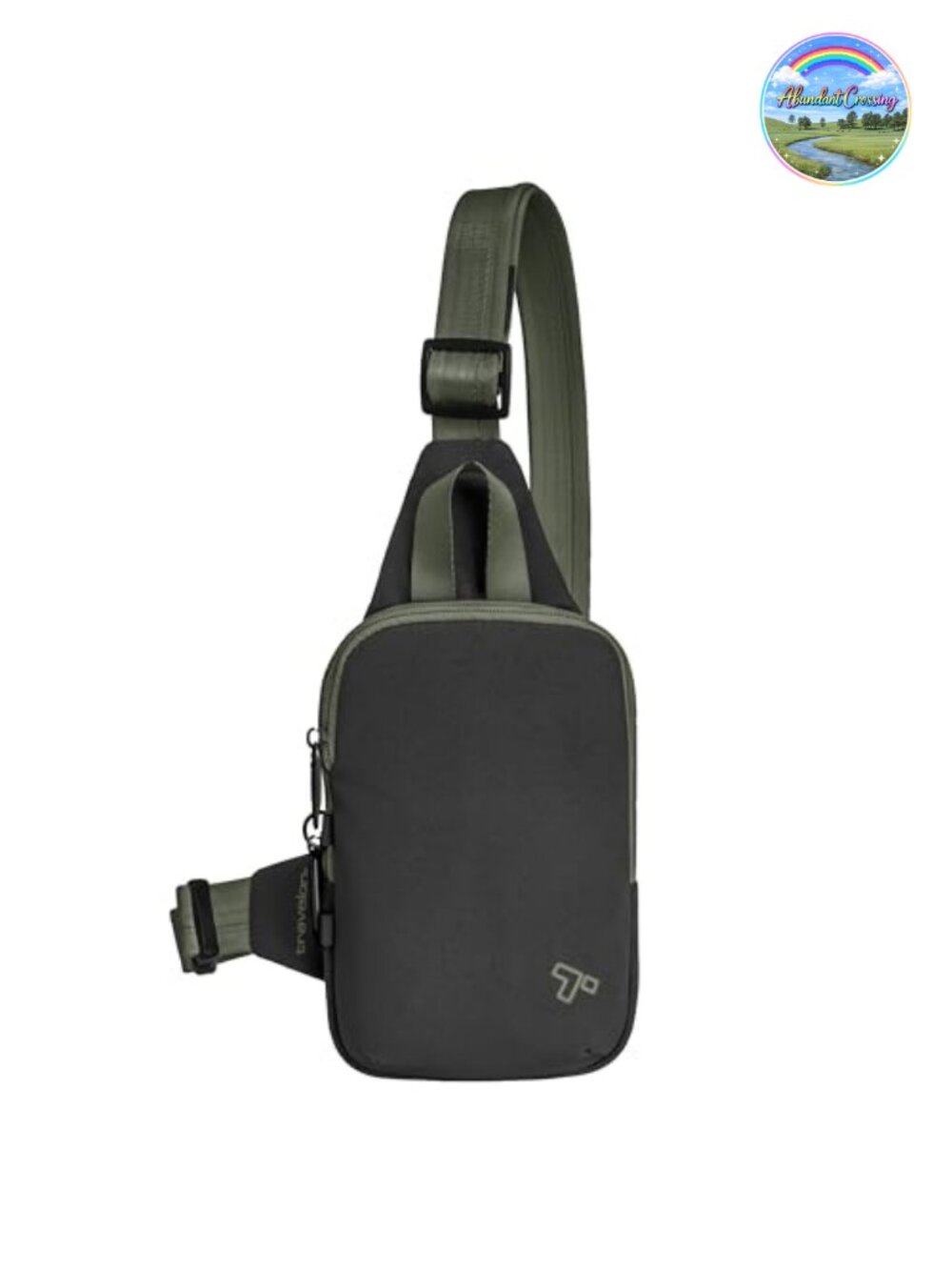 Anti-Theft Compact Sling Bag with RFID Blocking, Adjustable Strap
